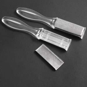 Stainless Steel Foot File & Pedicure Tool for Callus and Dead Skin Removal – Double-Sided Foot Scraper for Smoother, Softer Heels