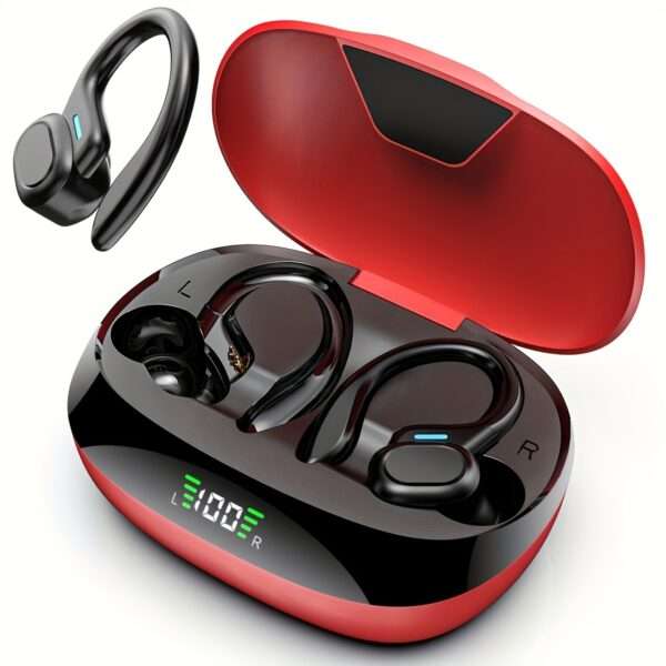 TWS Stereo Wireless Earbuds with ENC Noise Reduction, Sport Headset, Touch Control in Ear Headphones with LED Digital Display Charging Case - Image 10