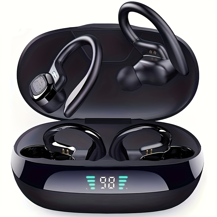 TWS Stereo Wireless Earbuds with ENC Noise Reduction, Sport Headset, Touch Control in Ear Headphones with LED Digital Display Charging Case - Image 3