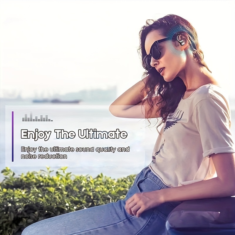 TWS Stereo Wireless Earbuds with ENC Noise Reduction, Sport Headset, Touch Control in Ear Headphones with LED Digital Display Charging Case - Image 8