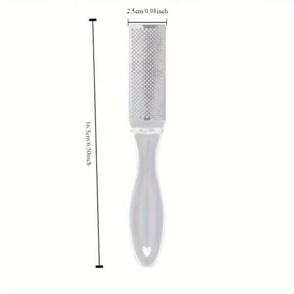 Stainless Steel Foot File, Pedicure Tool For Callus And Dead Skin Removal, Double-Sided Foot Scraper, Callus Remover For Smoother Heels - Image 13